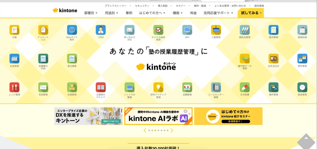 18.kintone