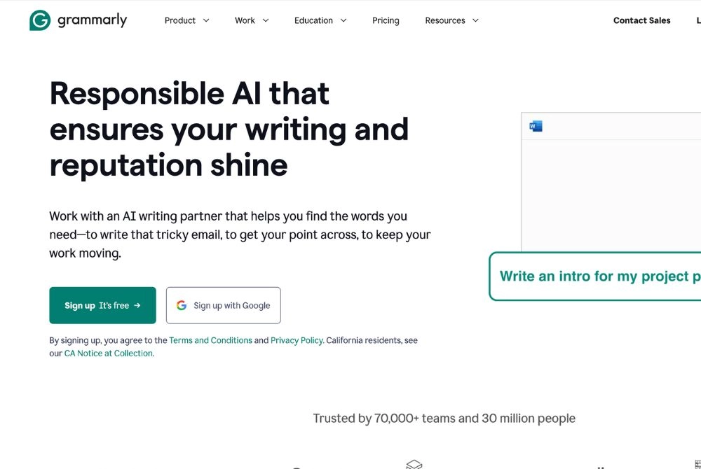 11. Grammarly:リード管理の情報共有と効率性が向上