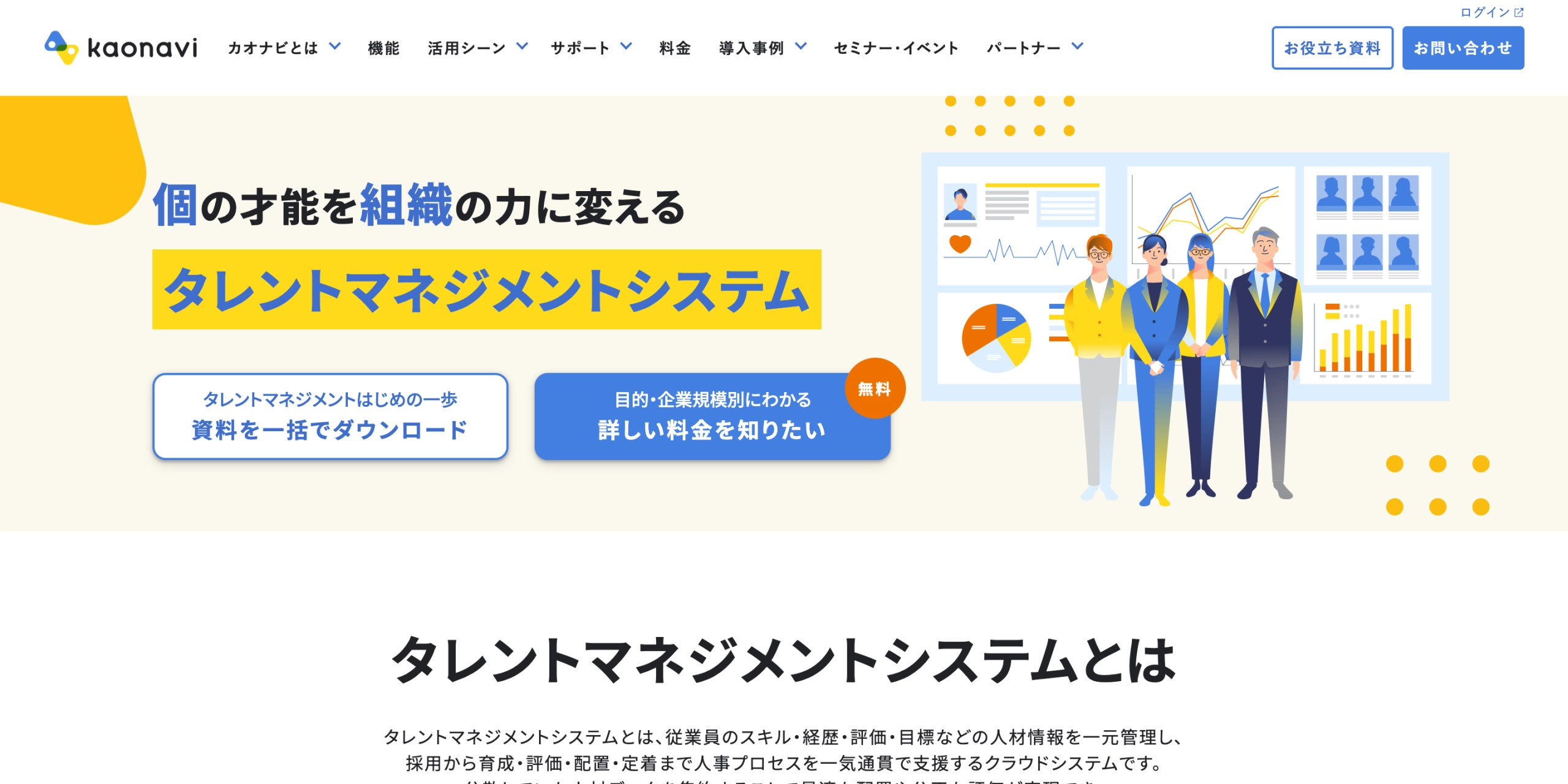 1.カオナビ